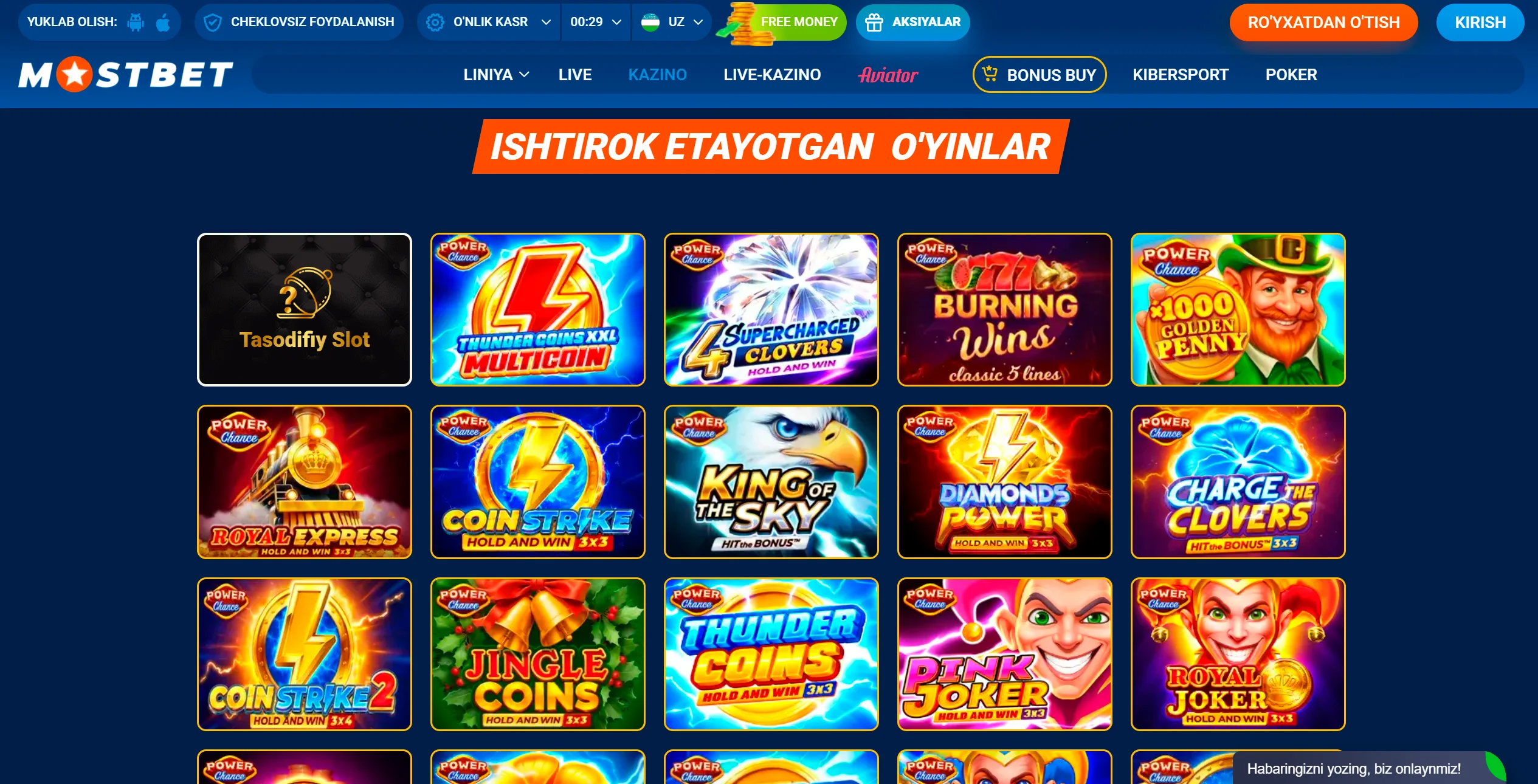 UZB Slot Mashinalari — Maqola